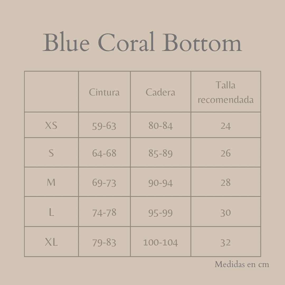 Blue Coral Bottom
