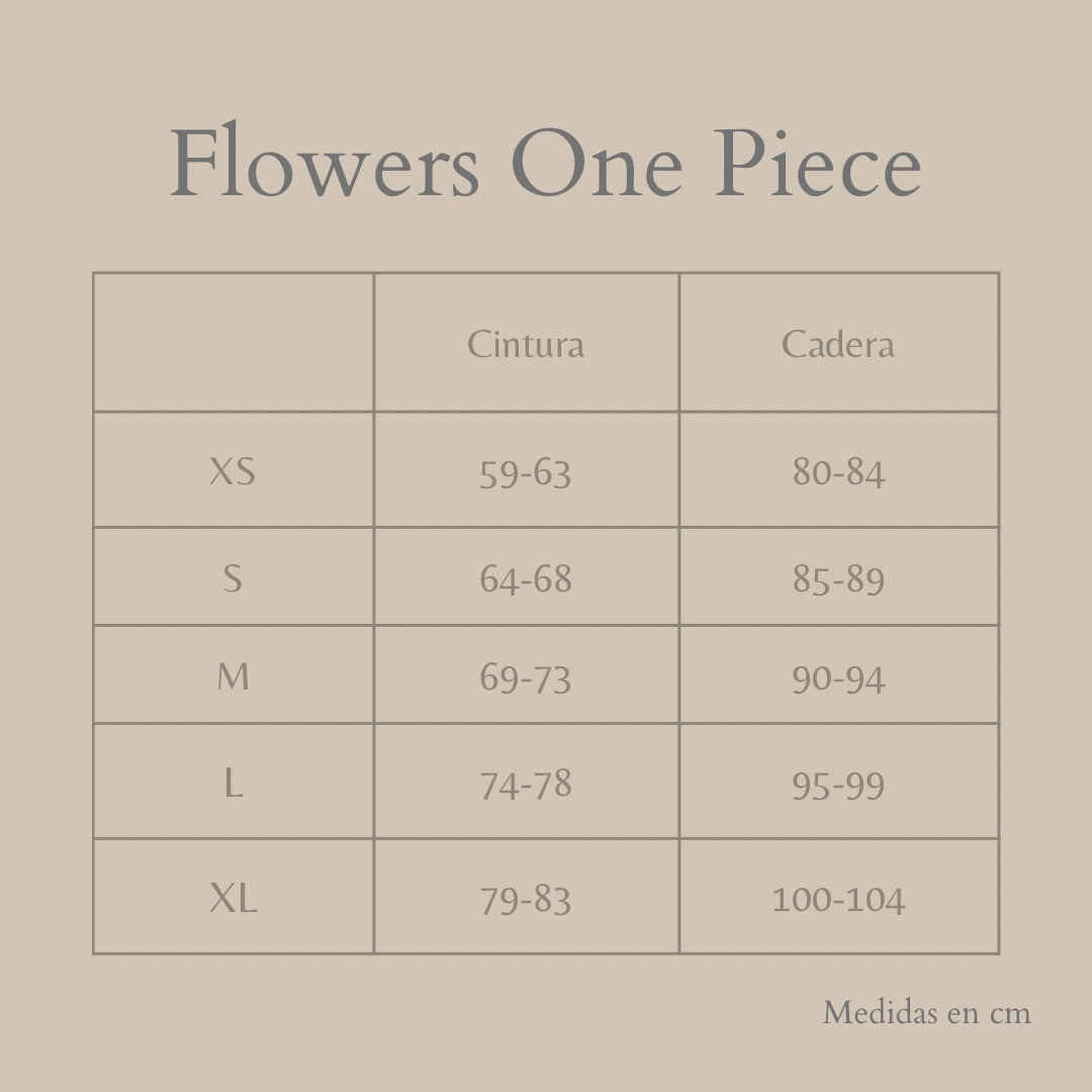 Flowers One Piece