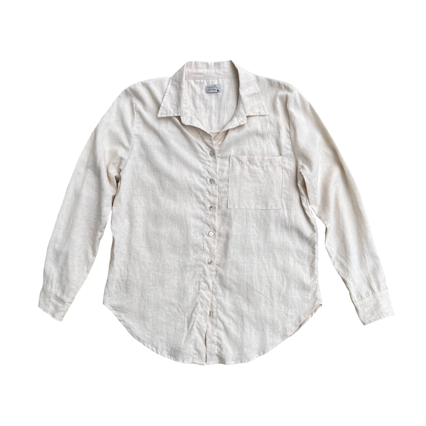 Camisa Lino Oversize Maho