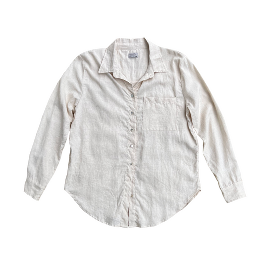 Camisa Lino Oversize Maho