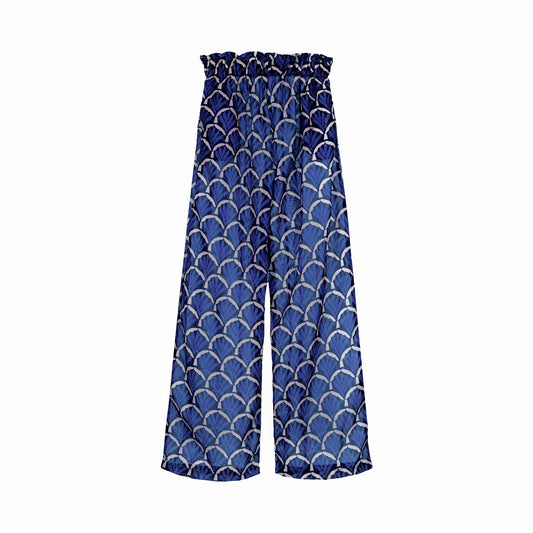 Blue Coral Pants Coverup