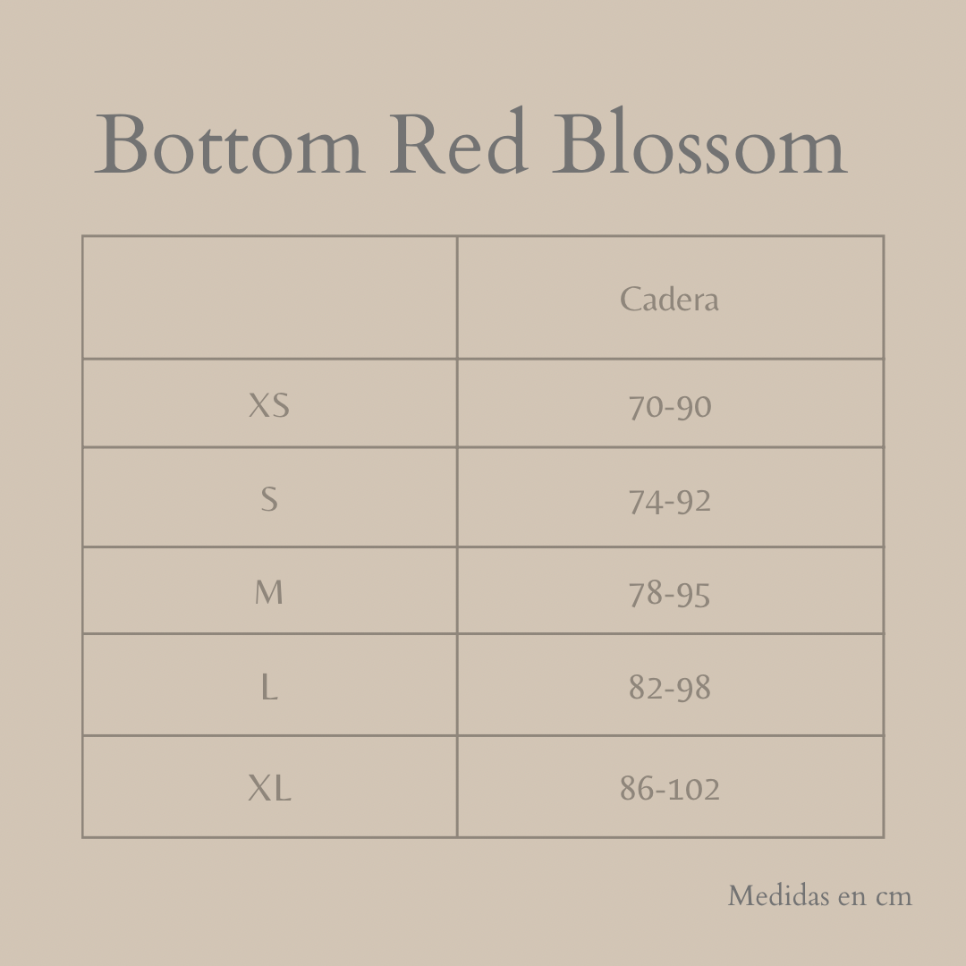 Red Blossom Bottom