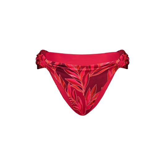 Burgundy Bottom Low Waist