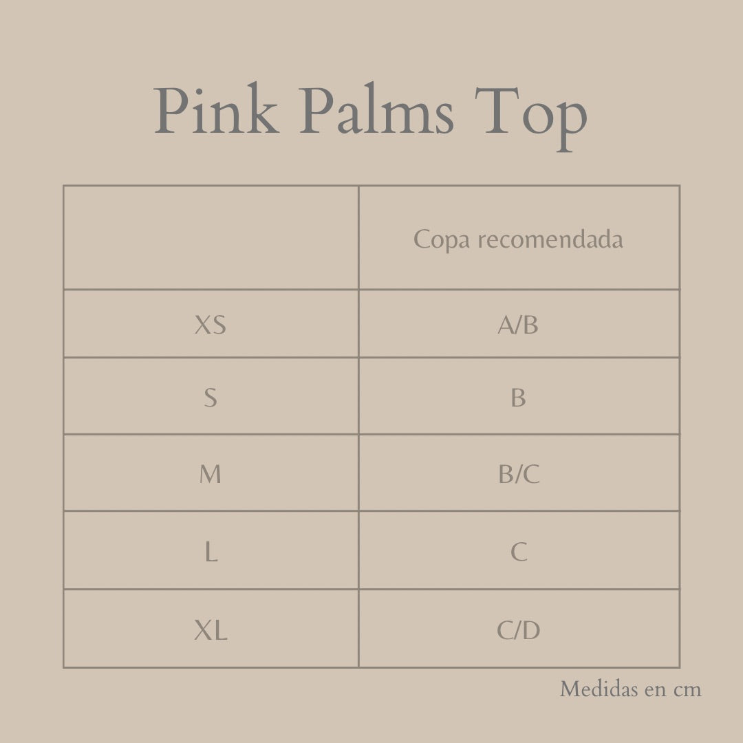 Pink Palms Top