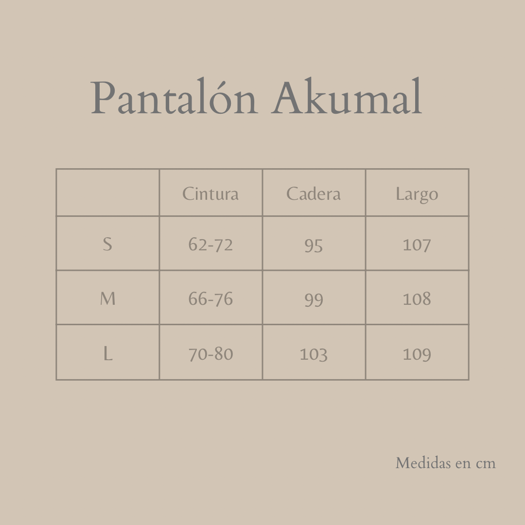 Pantalón Akumal Negro